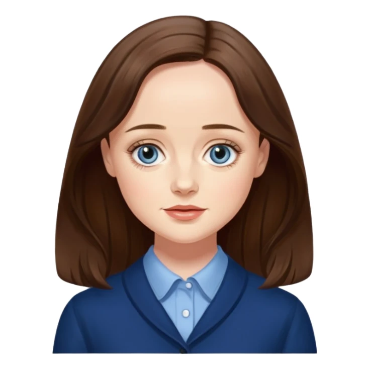 Alexis Bledel in Gilmore Girls sticker