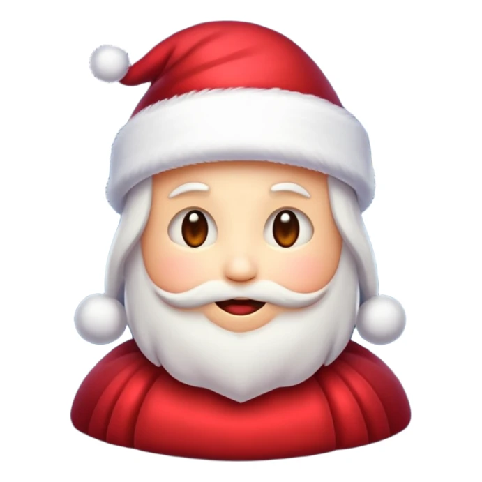 emoji of christmas night sticker
