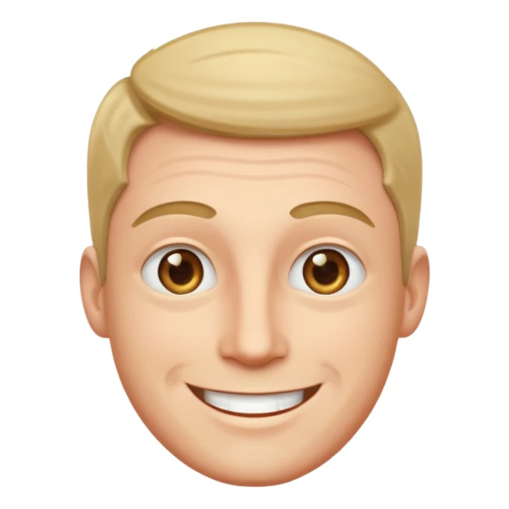 happy man light sticker