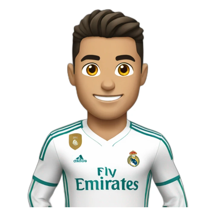 cristiano ronaldo real madrid sticker