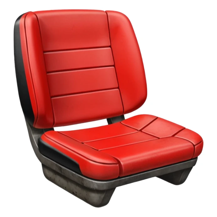 create an icon for an airbnb category - it should be a broken football seat sticker