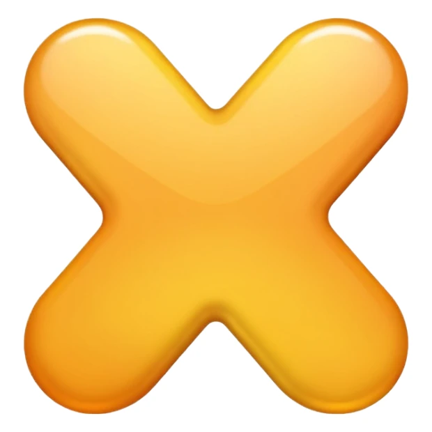 emoji-style glossy size icon with bold rounded letters “XS”, smooth gradients, soft highlights, minimal shading, clean shiny 3D look, no background, high-quality emoji aesthetic sticker