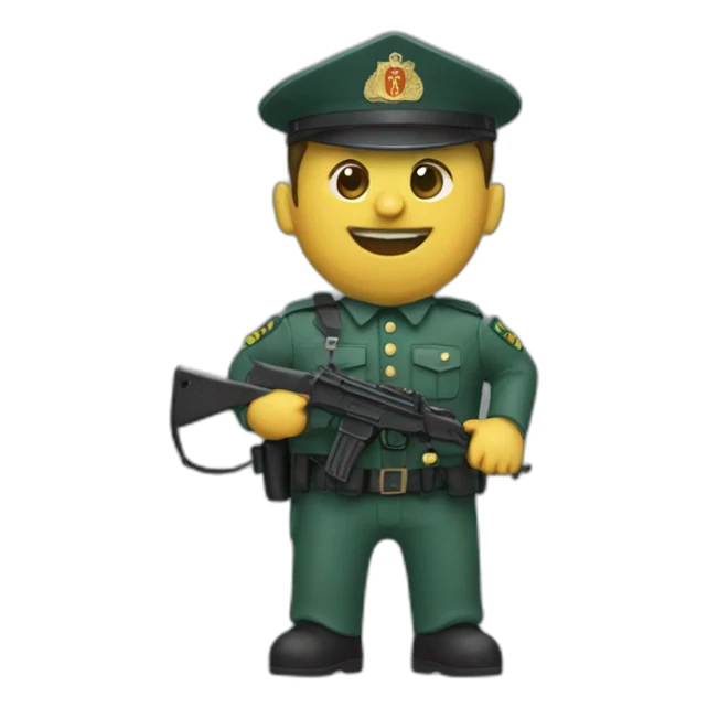 spanish guardia civil sticker