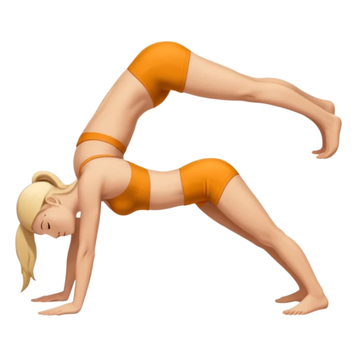 sexual intercourse in downward dog position  sticker