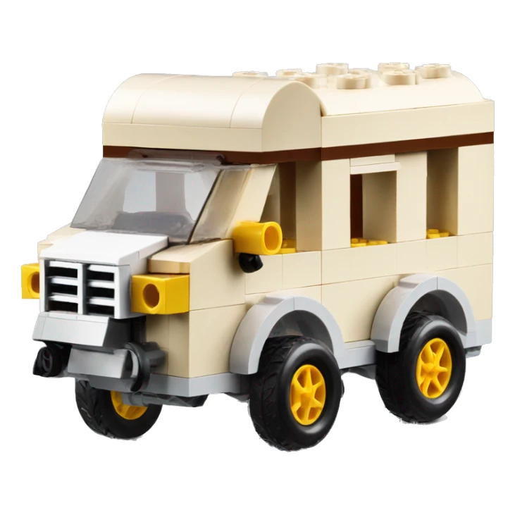 Lego horse drawn 4 wheel caravan  sticker
