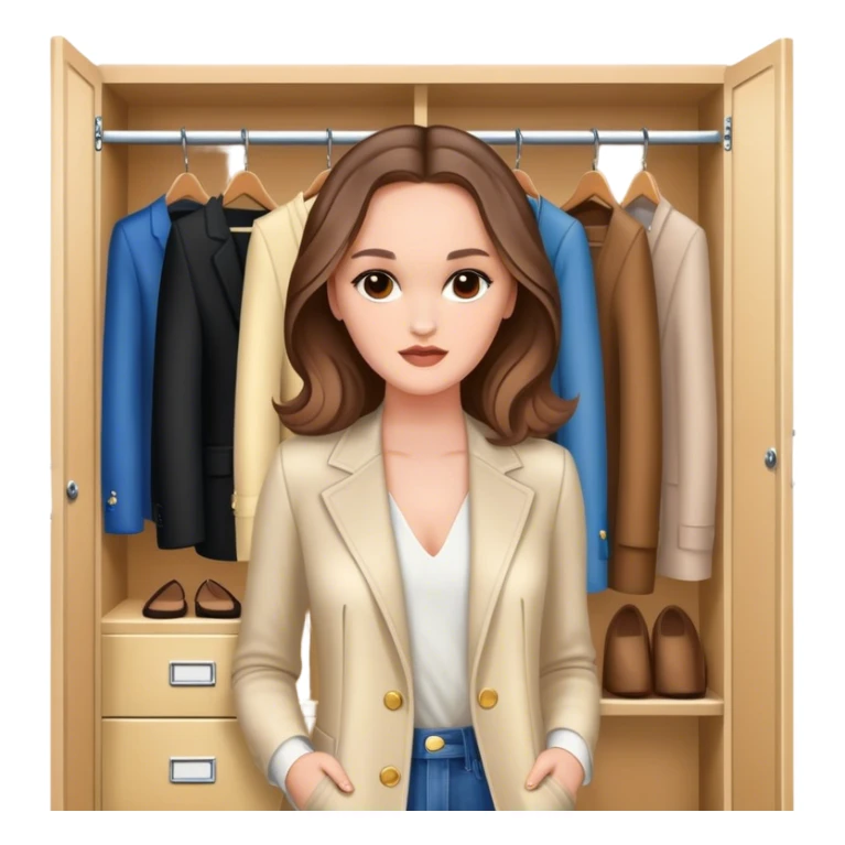 leighton meester best quality closet sticker