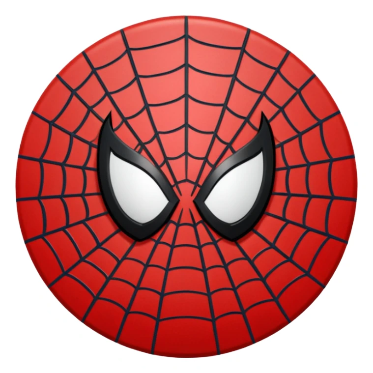 Tobey Maguire Spiderman logo with no spiderman sticker