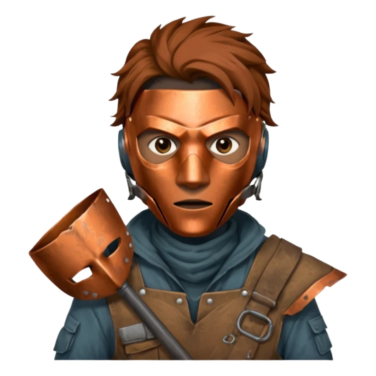 débrouillard ferraille cuivre  post apo survie loot gaming sticker