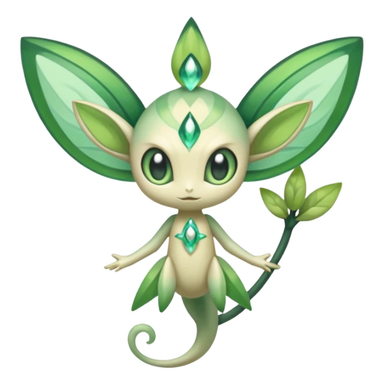 Virizion-Meloetta-Celebi-Jirachi-fusion sticker