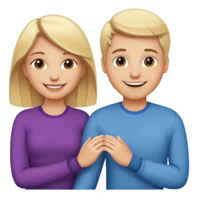 phone wallpaper with blonde couple as wallpaper sticker