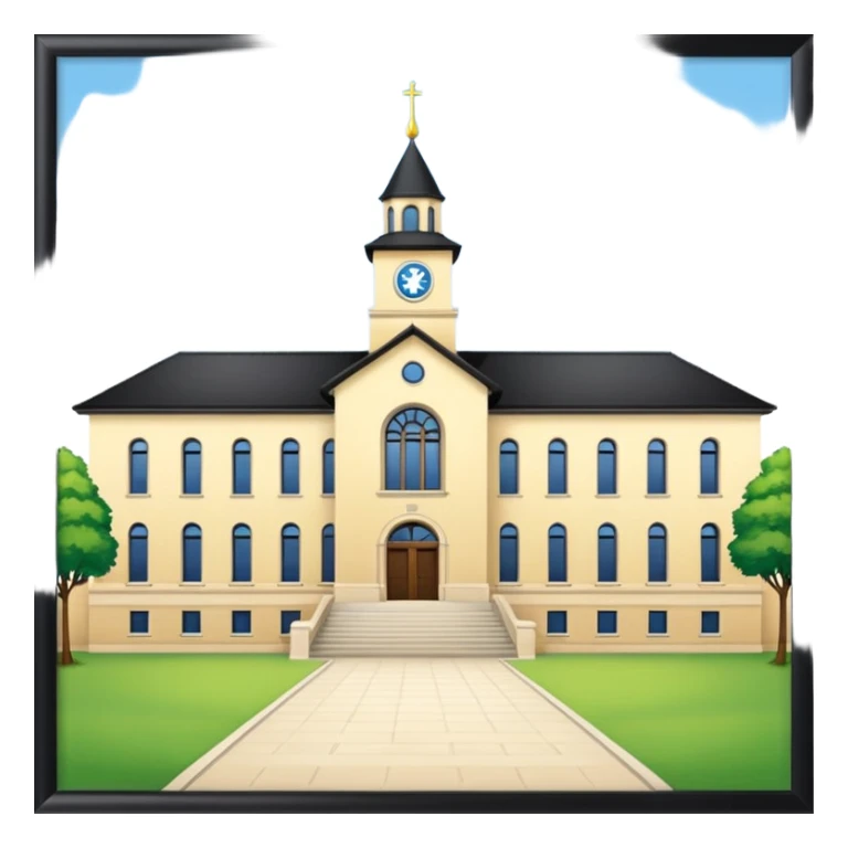 FernUniversität in Hagen main building sticker