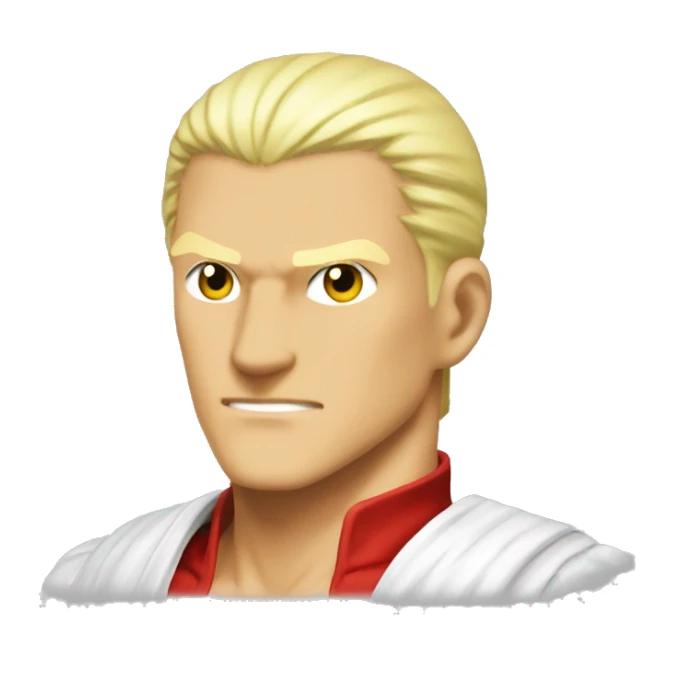 geese howard from the king of fighters serie sticker