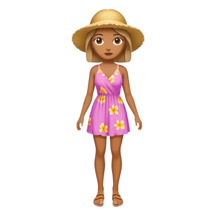  woman in brach outfit dress full body sticker