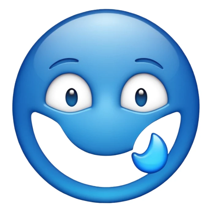 Verificación azul con un chulito blanco  que el emoji s|a sticker