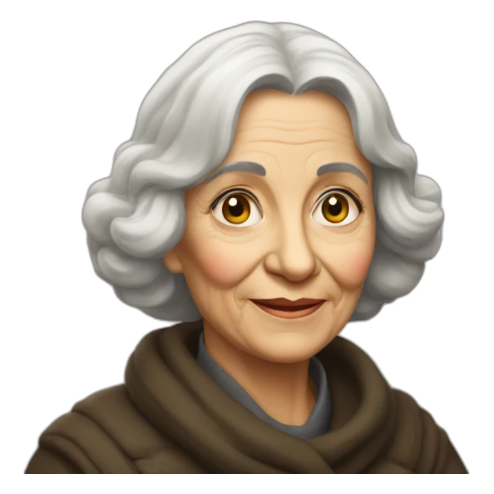agniya barto old Russian woman writer sticker