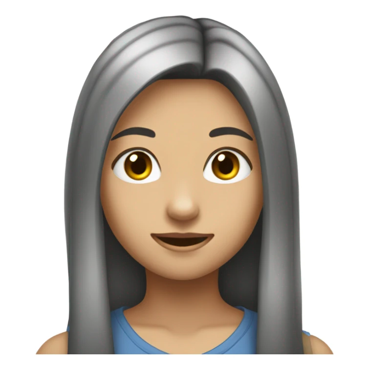 generic fifteen year old girl sticker