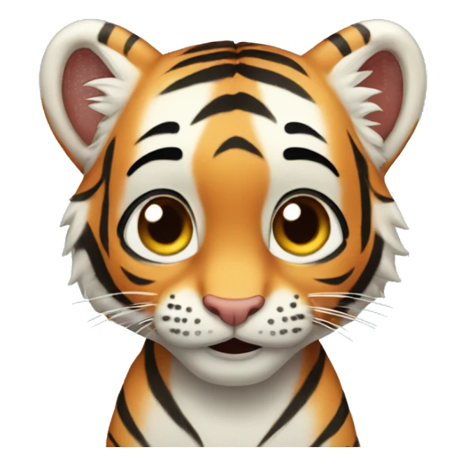 cute tigers sticker