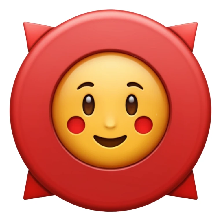 roter Kreis mit diagonale nach unten sticker