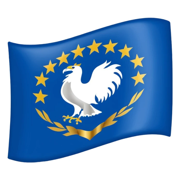 Flag of a country called Kosovo sticker