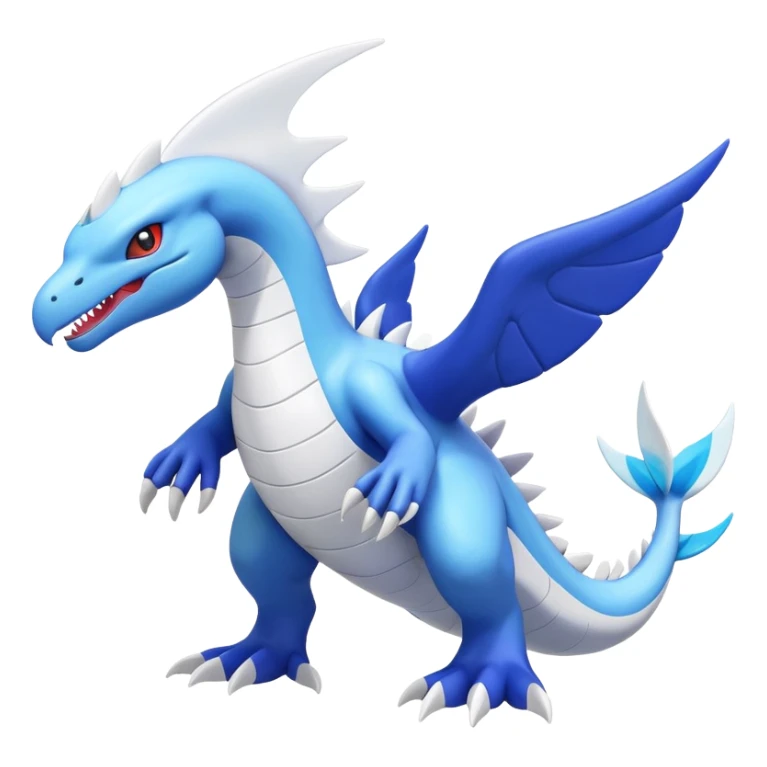 Lugia-Kyogre-Salamence-Reshiram-Latios-fusion-creature (full body) sticker