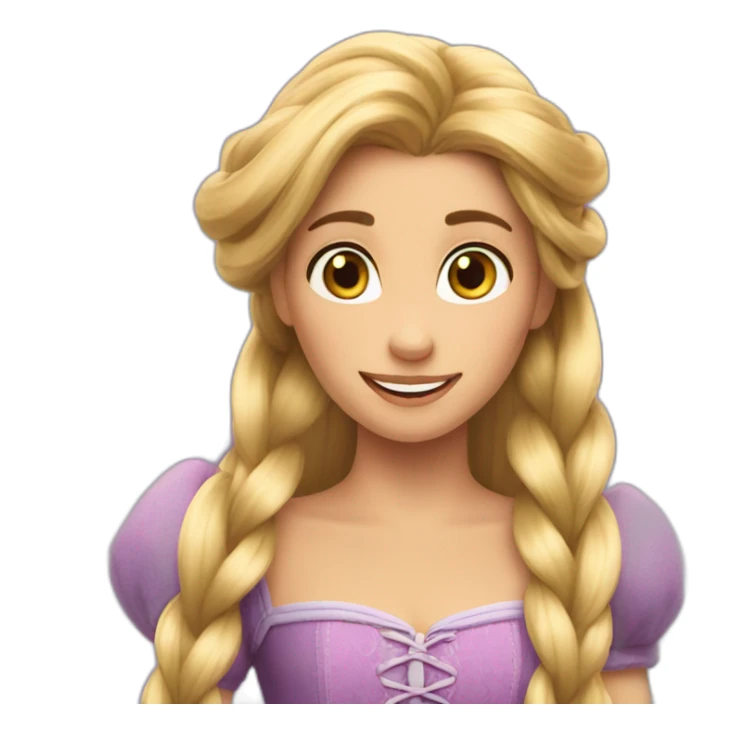 Rapunzel  sticker