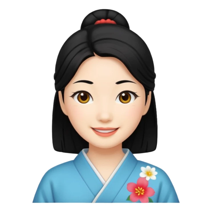 japanese woman sticker