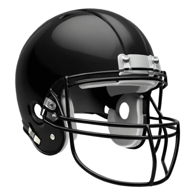 Sports helmet (American football style) sticker