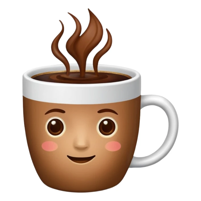 Generate a emoji of colombian coffee. Make a perfect reference. sticker