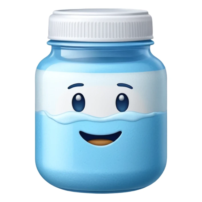 create an apple style emoji of Vicks vaporub sticker