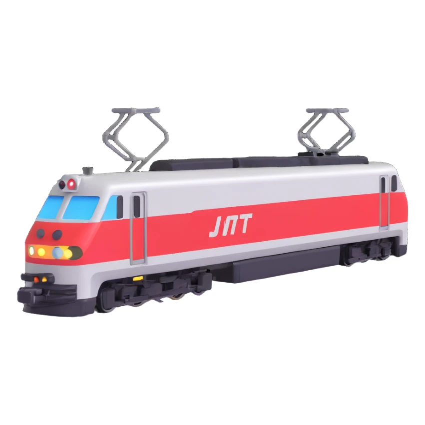 Njt electric locomotive sticker