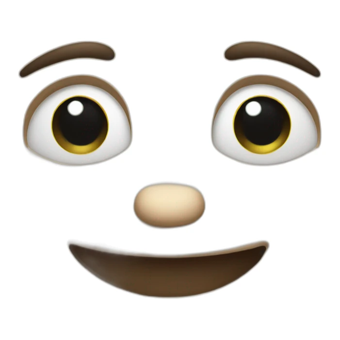 smile but with lots of tears in eyes sticker