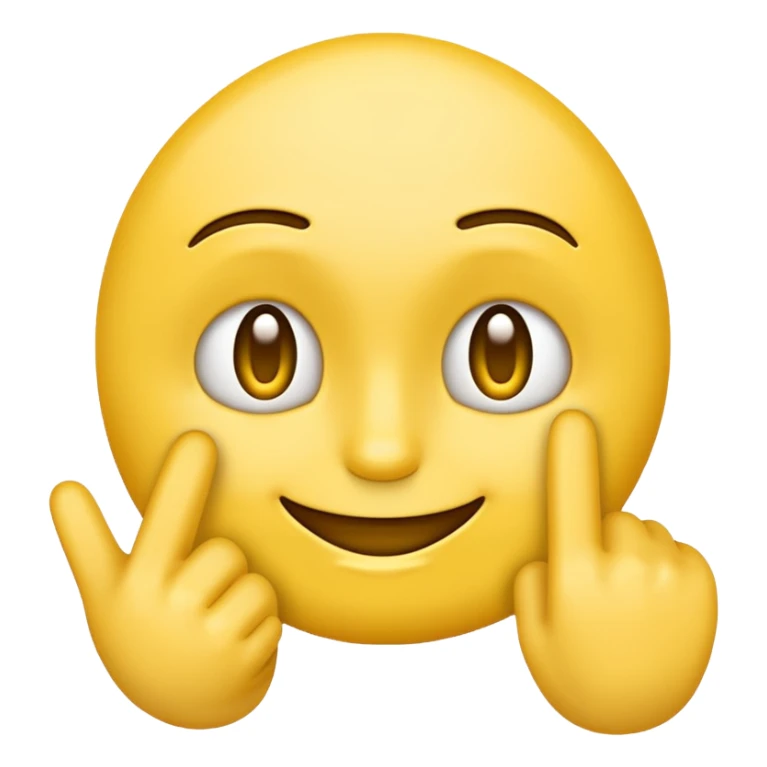 sketchy suspicious yellow emoji smirking deviously while tapping fingers  sticker
