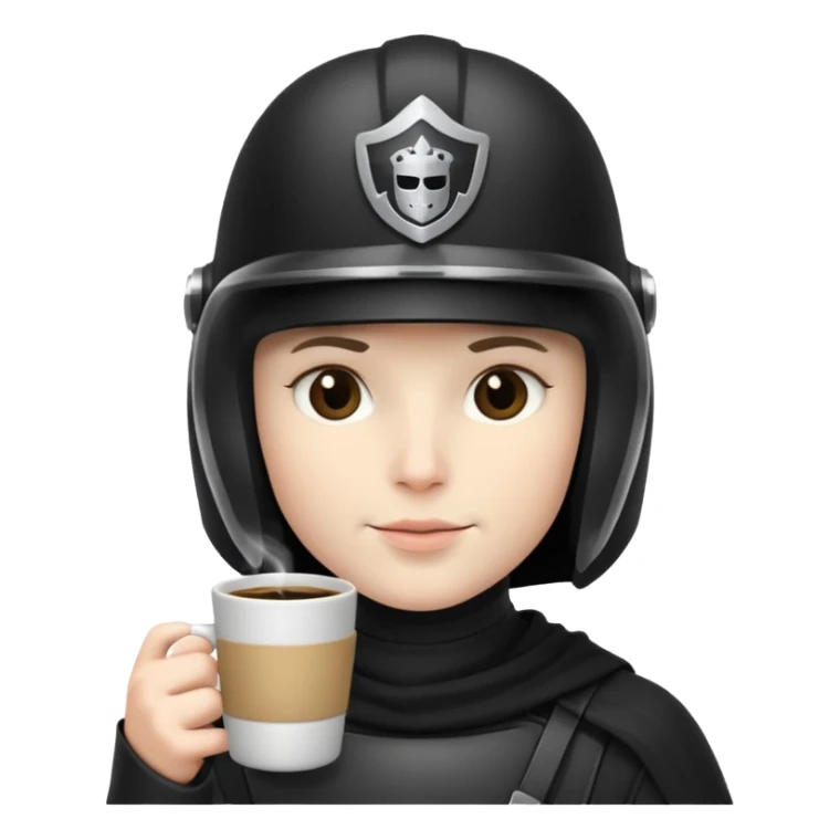 spaceballs movie darkhelmet sipping coffee sticker