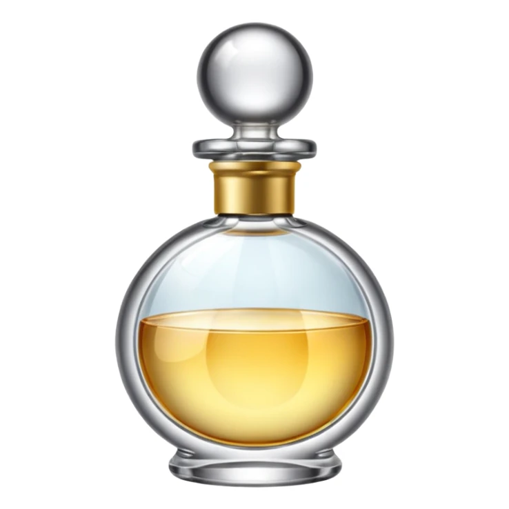 create an emoji of a perfume bottle sticker