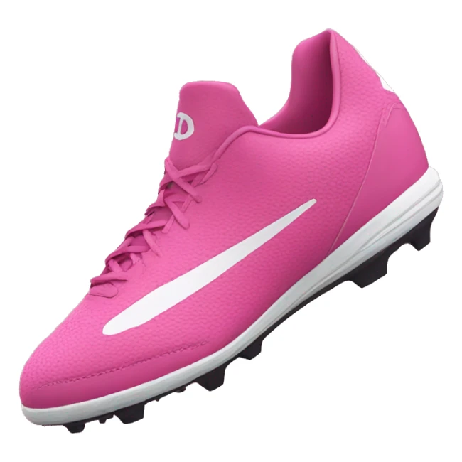 ZAPATILLAS DE FUTBOL ROSADAS sticker