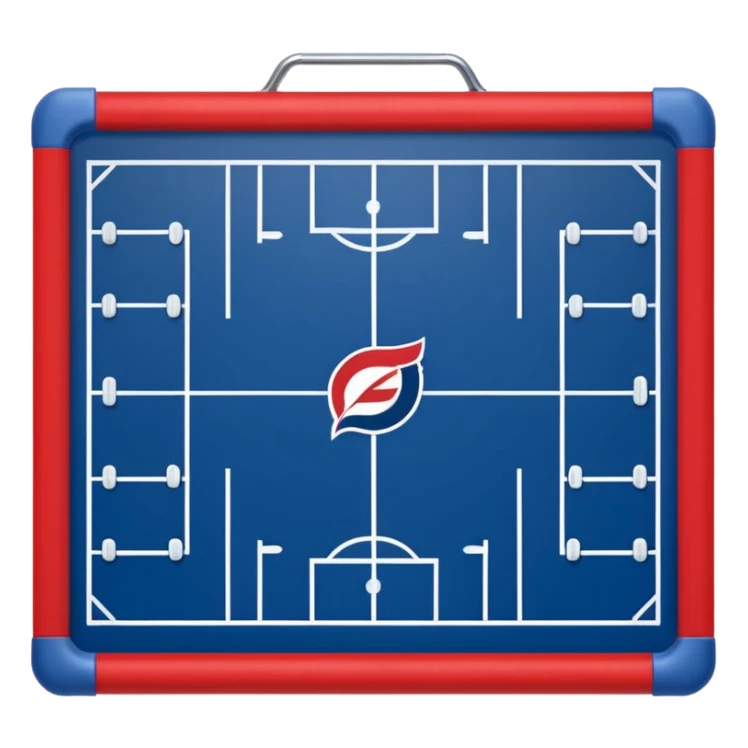 tactics board nfl blue (#00A3E0) and red (#F9423A) sticker