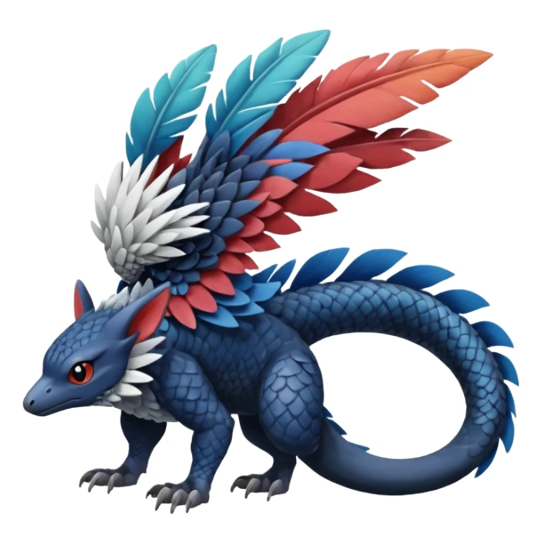  exotic Fakémon-Pokémon-Trico-Nargacuga-Vernid-creature sticker