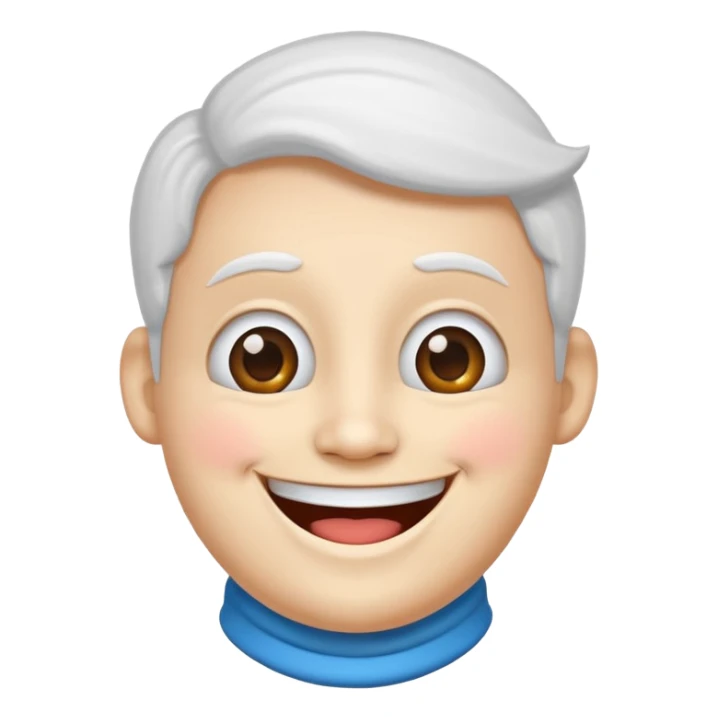 home shaped face mascot on neck  sticker