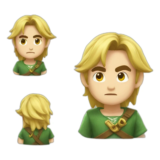 Link tears of the kingdom version sticker
