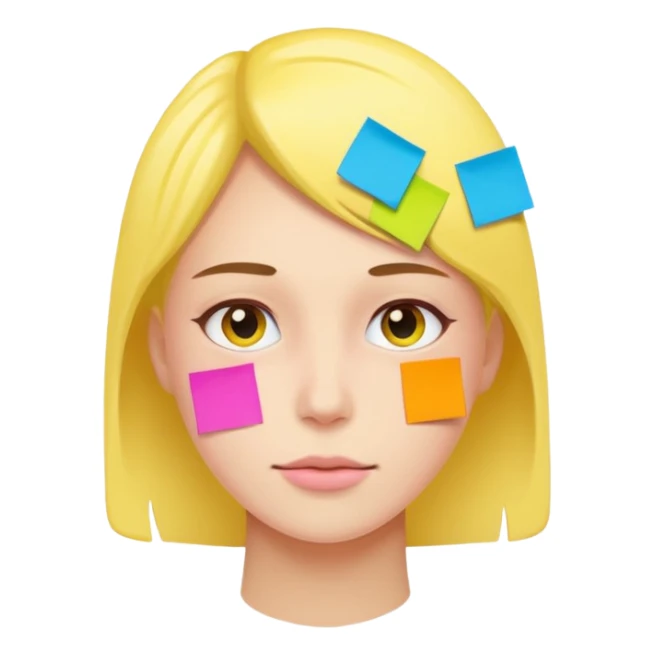 Fais-moi demain coller les unes à côté des autres. sticker