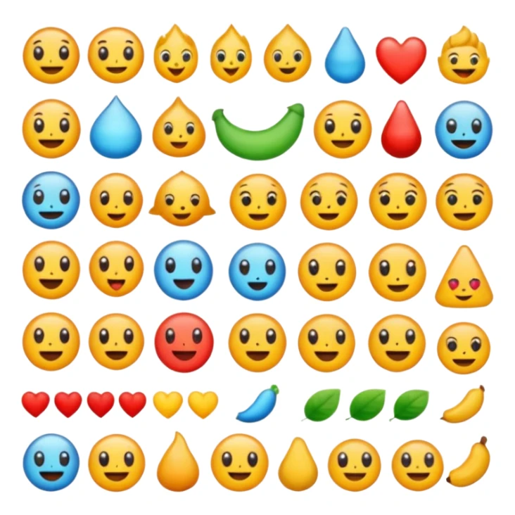 Haz 1000 emojis coqueta y aesthetic de cosas sticker