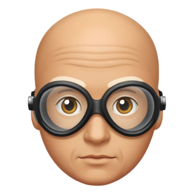 PATOGER le plongeur sous marin sans cheveux sticker