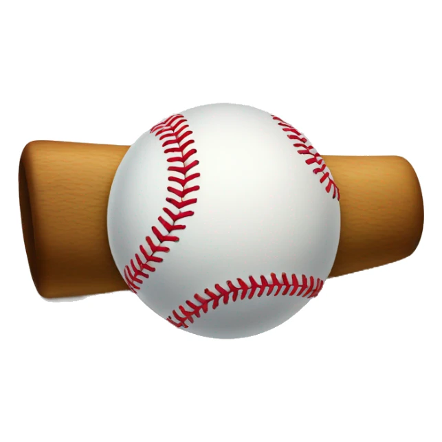 baseball stick sticker