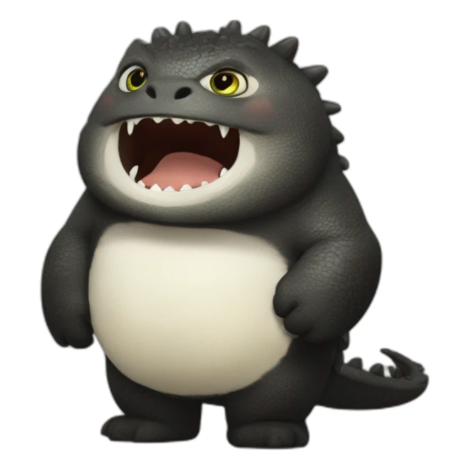 chubby krokmou how to train your dragon sticker