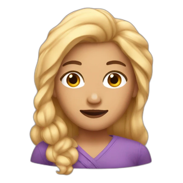 feminist with star in the hair sticker