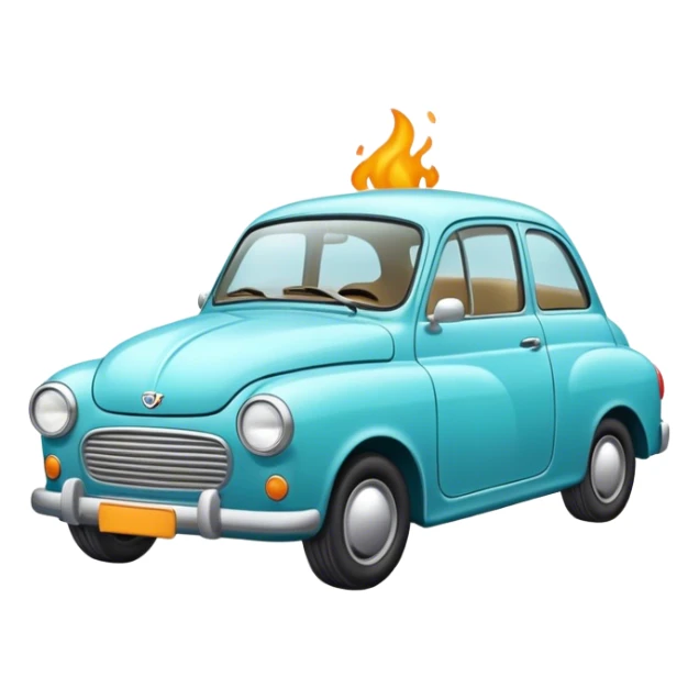 car that smells like feet sticker