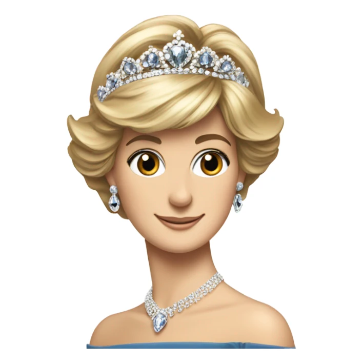 diana princess sticker