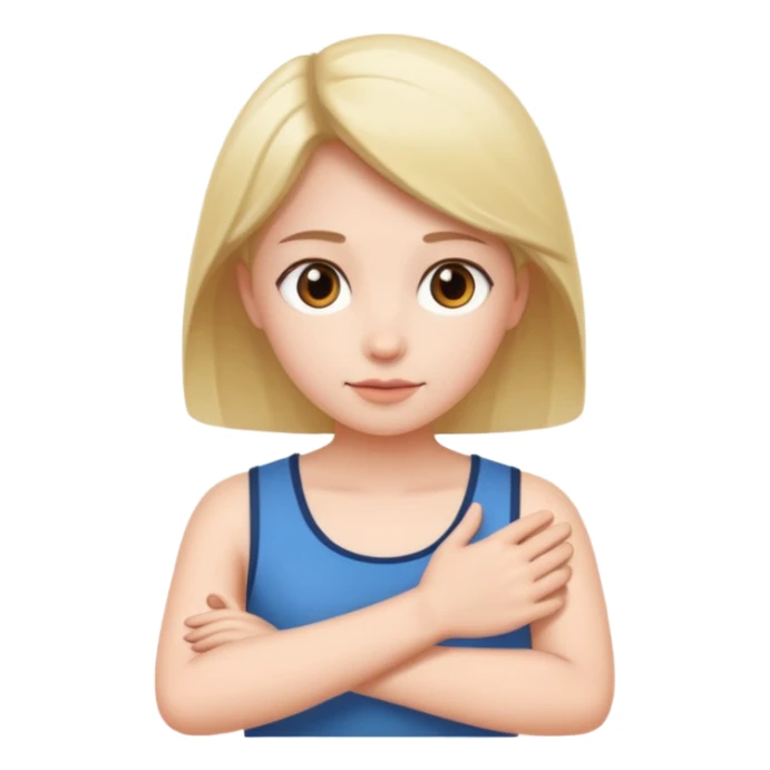 Younger out which arms to the side sticker