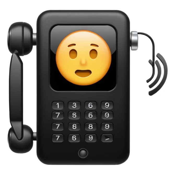 phone alarme sticker