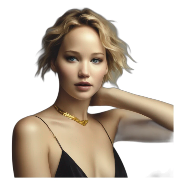 jennifer-lawrence,-david-bellemere,-bare-belly,-wings,-choker,-bathed-in-shadows,-fov-90-degrees,-short-lighting,-l-usm,-cold-colors,-gilded-technique,-ex sticker